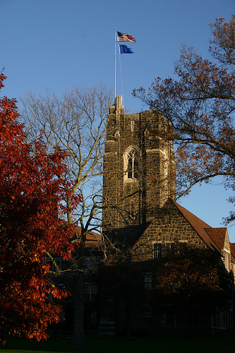 Old Main, standing tall and proud